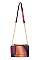 Trendy Tie Dye Rectangular Shoulder Bag