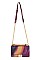 Trendy Tie Dye Rectangular Shoulder Bag