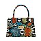 Fashion Snake Print Crossbody Bag with Handle