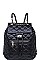 STYLISH QUILTED VEGAN LEATHER LUXURY MONROE BACKPACK JY13653A