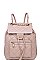 STYLISH QUILTED VEGAN LEATHER LUXURY MONROE BACKPACK JY13653A