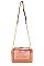 Stylish Quilted Rectangular Tie Dye Shoulder Bag
