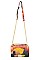 Stylish Quilted Rectangular Tie Dye Shoulder Bag