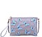 STYLISH MESH VEGAN LEATHER PAPILLON CLUTCH/SLING BAG JY14015