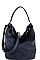 Genuine Leather Luxury SIMONE Tote Bag with Long Strap JY-14097-ML