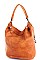 Genuine Leather Luxury SIMONE Tote Bag with Long Strap JY-14097-ML