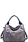 CHIC LUXURY MIKA SATCHEL BAG WITH LONG STRAP JY-14200ML