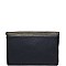 Suede Urban Expressions ONYX CLUTCH BAG