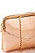 LUXURY CUTE GLOSSY METALLIC CROSSBODY BAG