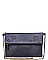 FAUX LEATHER LUXURY POPPY CLUTCH BAG WITH CHAIN SLING JY-14686ML
