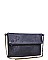 FAUX LEATHER LUXURY POPPY CLUTCH BAG WITH CHAIN SLING JY-14686ML