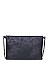 FAUX LEATHER LUXURY POPPY CLUTCH BAG WITH CHAIN SLING JY-14686ML