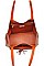 POSH FRONT POCKET LUXURY ODYSSEY TOTE BAG JY-14708ML