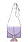STYLISH TASSELED FAUX LEATHER LUXURY FOXY CROSSBODY BAG JY-14965ML