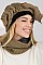 Pack of 12 DETACHABLE FUR POM-POM KNIT SWEATER HAT, INFINITY SCARF & GLOVES SET