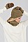 Pack of 12 DETACHABLE FUR POM-POM KNIT SWEATER HAT, INFINITY SCARF & GLOVES SET