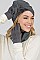 Pack of 12 Classic Assorted Color Beanie & Infinity Scarf & Glove Set