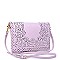 STYLISH LASER CUT LUXURY VALENTINA CLUTCH BAG WITH SLING STRAP JY-15196ML