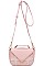 CHIC FAUX LEATHER LUXURY FLAIR CROSSBODY BAG JY-15588ML