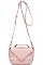 CHIC FAUX LEATHER LUXURY FLAIR CROSSBODY BAG JY-15588ML