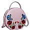 FASHIONABLE LUXURY MELODY CIRCLE CROSSBODY BAG JY15596