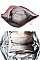 DESIGNER SOFT PADDED SHOPPER WITH COIN PURSE