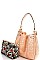 DESIGNER 2in1 HOT TRENDY HOBO BAG WITH LONG STRAP