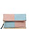 LUXURIOUS VEGAN LEATHER  SORAYA FASHION CLUTCH BAG JY16240