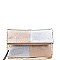 LUXURIOUS VEGAN LEATHER  SORAYA FASHION CLUTCH BAG JY16240