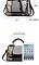 Patent Quality Embroidery Top Handle Satchel Bag