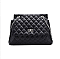 STYLISH QUILTED CHAIN STRAP SATCHEL