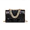 CROCODILE CHAIN STRAP SHOULDER MESSENGER BAG