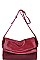 LUXURY ASHLEY GENUINE SUEDE MESSENGER BAG JY-16467ML