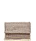 LUXURY CLEO WOVEN VINYL CLUTCH BAG WITH CHAIN STRAP JY-16643ML