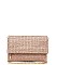 LUXURY CLEO WOVEN VINYL CLUTCH BAG WITH CHAIN STRAP JY-16643ML