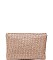 LUXURY CLEO WOVEN VINYL CLUTCH BAG WITH CHAIN STRAP JY-16643ML