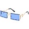 Pack of 12 Semi rimless square sunglasses