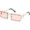 Pack of 12 Semi rimless square sunglasses