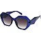 Pack of 12 Fashion Bulky Geometric Frame Sunglasses