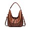 Tassel Accent Quality Hobo Bag