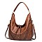 Tassel Accent Quality Hobo Bag