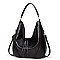 Tassel Accent Quality Hobo Bag