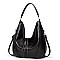 Tassel Accent Quality Hobo Bag