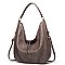 Tassel Accent Quality Hobo Bag