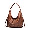 Tassel Accent Quality Hobo Bag