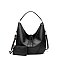 Fashion Retro Tassel Accent Shoulder Bag