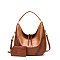 Fashion Retro Tassel Accent Shoulder Bag