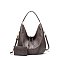 Fashion Retro Tassel Accent Shoulder Bag