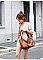 Braided Ring Fringe Shoulder Bag Hobo