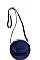 LUXURIOUS CROC VEGAN LEATHER ROUND CROSSBODY BAG JY16887-UE
